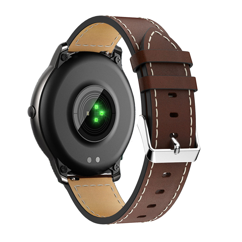 Udskiftning af ægte læder Smart Watch-remrem til Xiaomi Haylou Solar LS05 osv. Udskiftning af ægte læder Smart Watch-remrem til Xiaomi Haylou Solar LS05 osv.